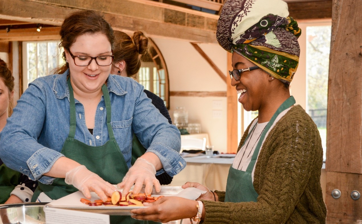 Student Wellness Retreat for Center for Integrative Health and Wellness at Turner Farm.